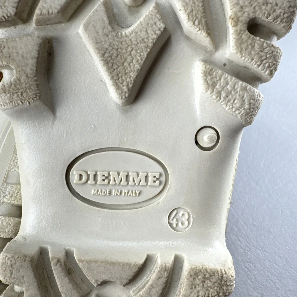 Diemme Anatra B Ball Duck Boots Mens Size 10 Suede Rain Snow Italy Quiet Luxury